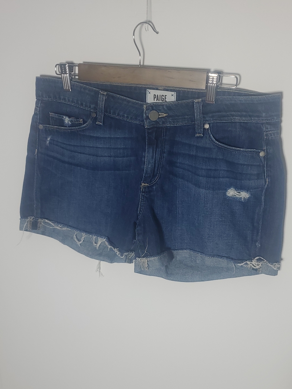 PAIGE Jimmy Jimmy Women's Shorts Distressed Size 29